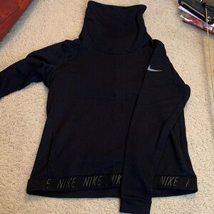 Nike Black High-Neck Pullover